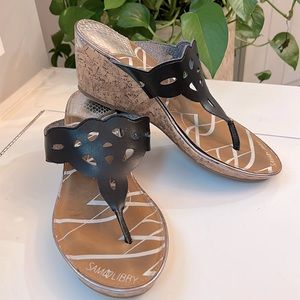 Sam & Libby Wedge Sandals